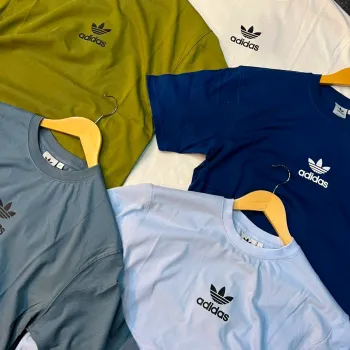 Adidas Men's Premium 240 GSM Knit & Dyed T-Shirt Wholesale Bangladesh