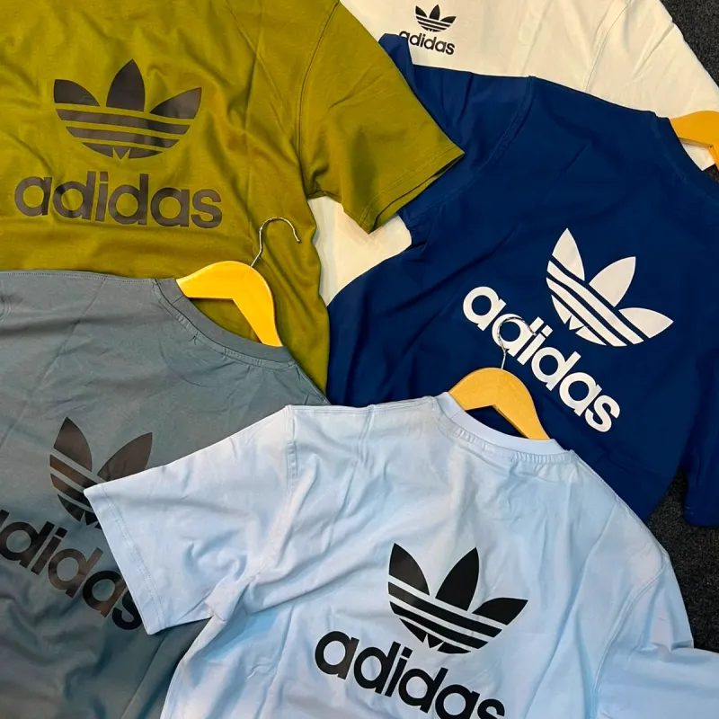 Adidas Men's Premium 240 GSM Knit & Dyed T-Shirt Wholesale Bangladesh