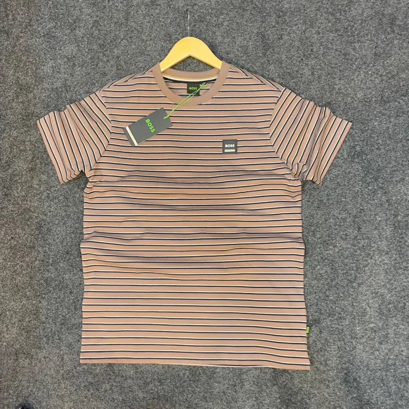 Boss Men's Premium 240 GSM Knit & Dyed T-Shirt Wholesale Bangladesh