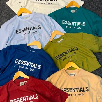 Essentials Men's Premium 240 GSM Knit & Dyed T-Shirt Wholesale Bangladesh
