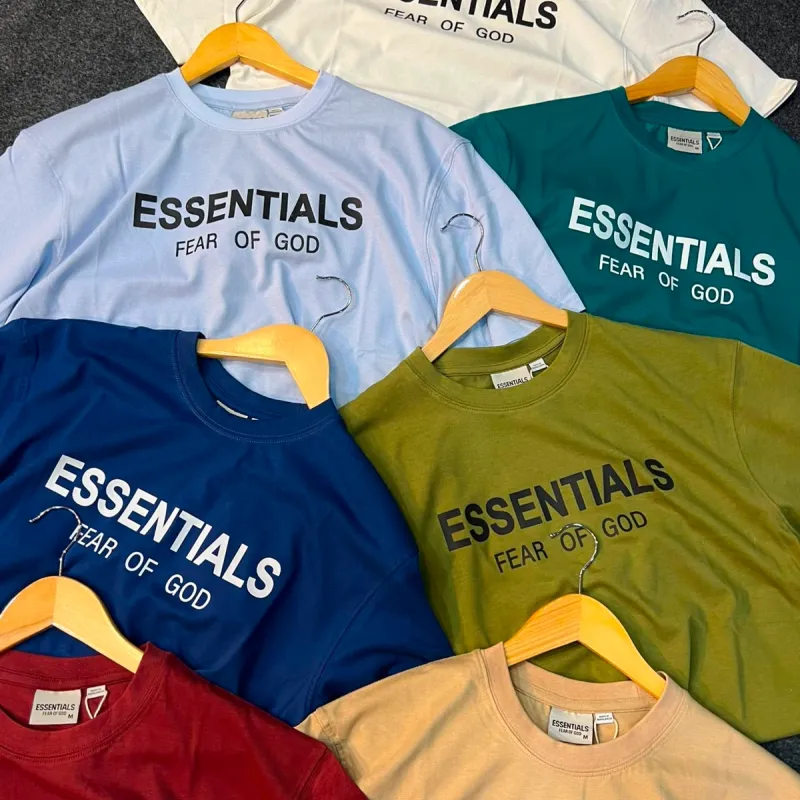 Essentials Men's Premium 240 GSM Knit & Dyed T-Shirt Wholesale Bangladesh