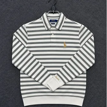 Ralph Lauren Big Premium Striped Long Sleeve Polo Shirt Wholesale Bangladesh