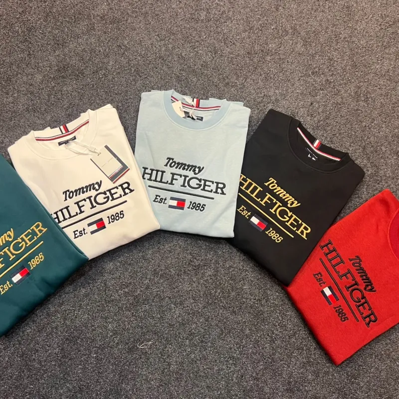 Men's Premium 340 GSM Brushed Fleece Sweatshirt (3D Embroidery) — Wholesale Bangladesh