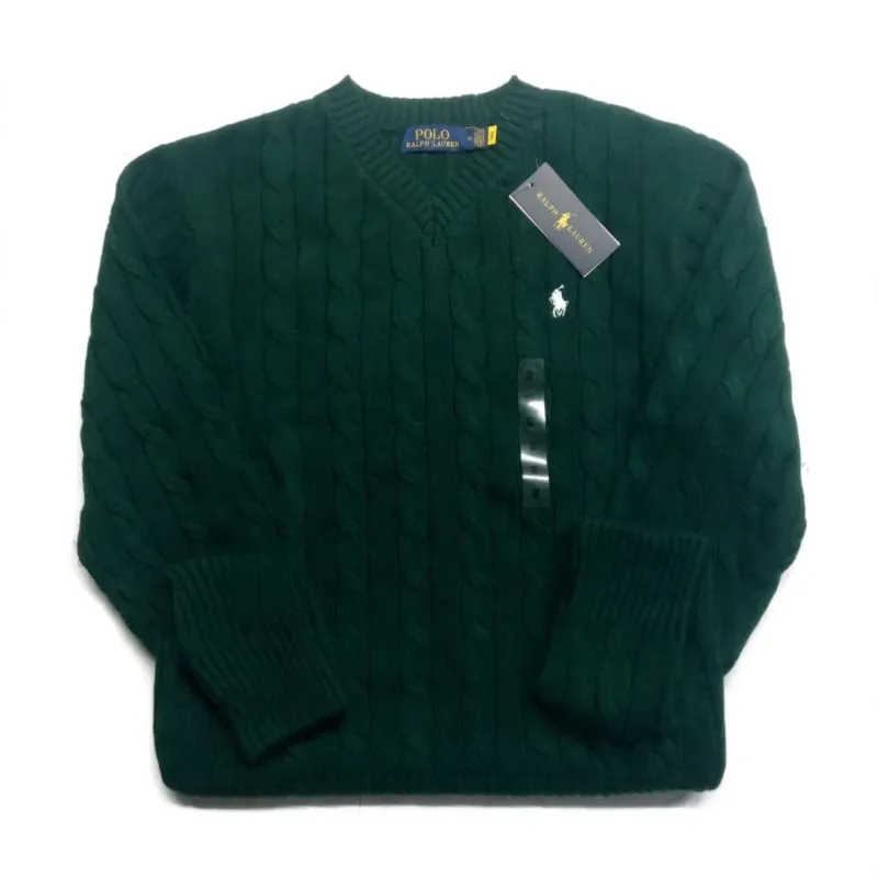Women's Premium 7-Gauge Cotton V-Neck Sweater — Wholesale Bangladesh
