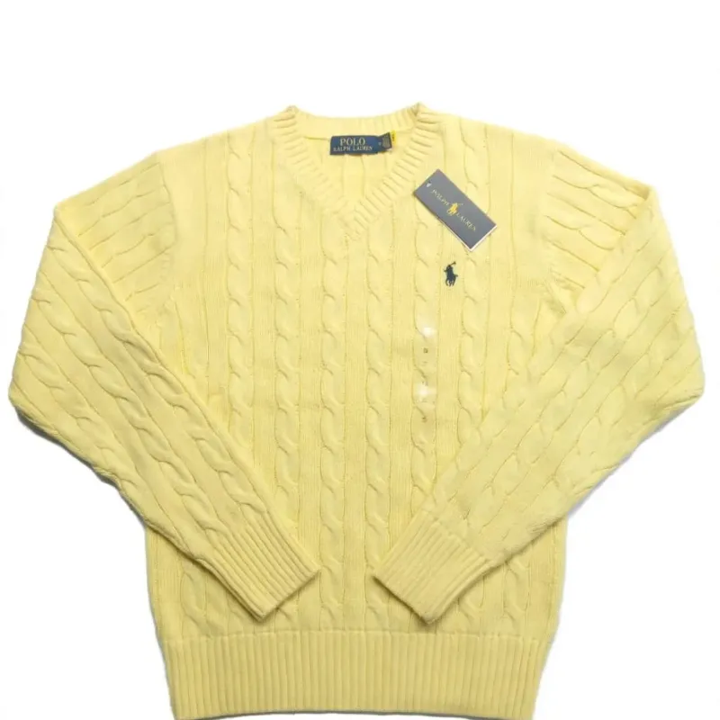 Women's Premium 7-Gauge Cotton V-Neck Sweater — Wholesale Bangladesh