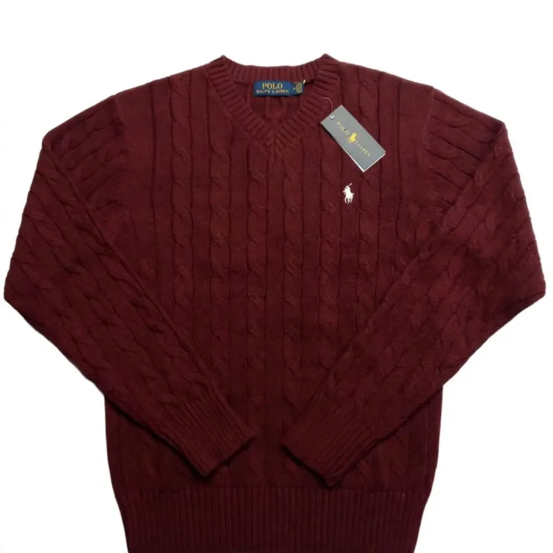 Women's Premium 7-Gauge Cotton V-Neck Sweater — Wholesale Bangladesh