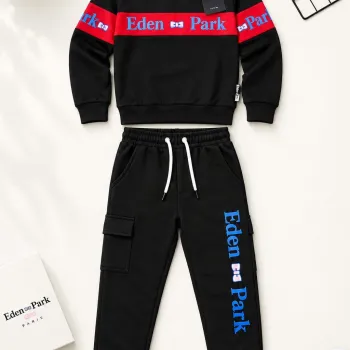 Kids' Premium 2-Piece Winter Set (Sweatshirt + Cargo Pant, 2–10 Years) — Wholesale Bangladesh