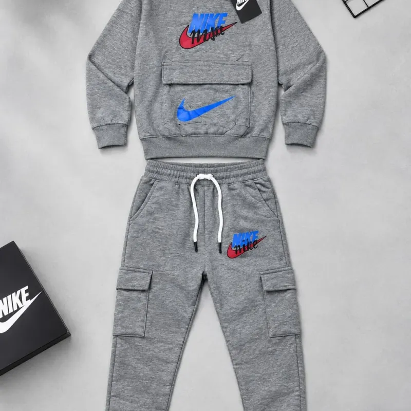 Kids' Premium 2-Piece Winter Set (Sweatshirt + Cargo Pant, 2–10 Years) — Wholesale Bangladesh Kids' Premium 2-Piece Winter Set (Sweatshirt + Cargo Pant, 2–10 Years) — Wholesale Bangladesh