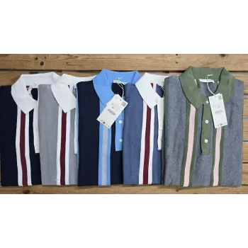 Zara Originals Old Money Pattern Polo Shirt Wholesale Bangladesh