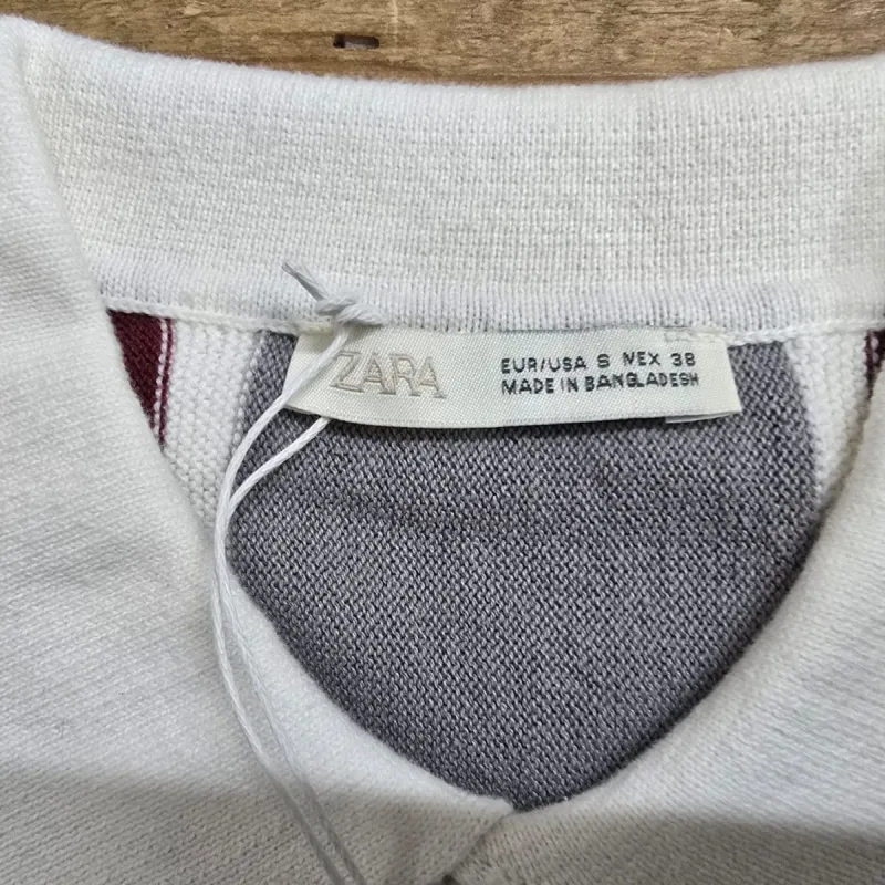 Zara Originals Old Money Pattern Polo Shirt Wholesale Bangladesh