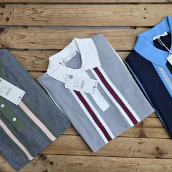 Zara Originals Old Money Pattern Polo Shirt Wholesale Bangladesh