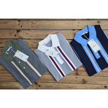 Zara Originals Old Money Pattern Polo Shirt Wholesale Bangladesh