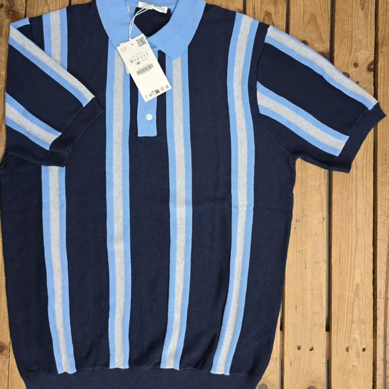Zara Originals Old Money Pattern Polo Shirt Wholesale Bangladesh