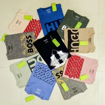 Hugo Men's Mid Grade Single Jersey T-Shirt Wholesale Bangladesh Hugo Men's Mid Grade Single Jersey T-Shirt Wholesale Bangladesh