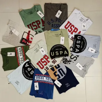 US Polo Men's Mid Grade Single Jersey T-Shirt Wholesale Bangladesh US Polo Men's Mid Grade Single Jersey T-Shirt Wholesale Bangladesh