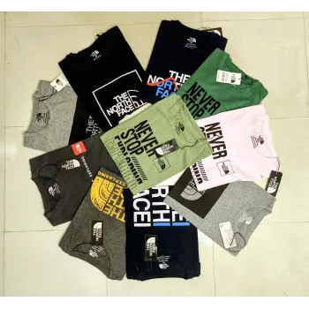 The North Face Men's Mid Grade Single Jersey T-Shirt Wholesale Bangladesh