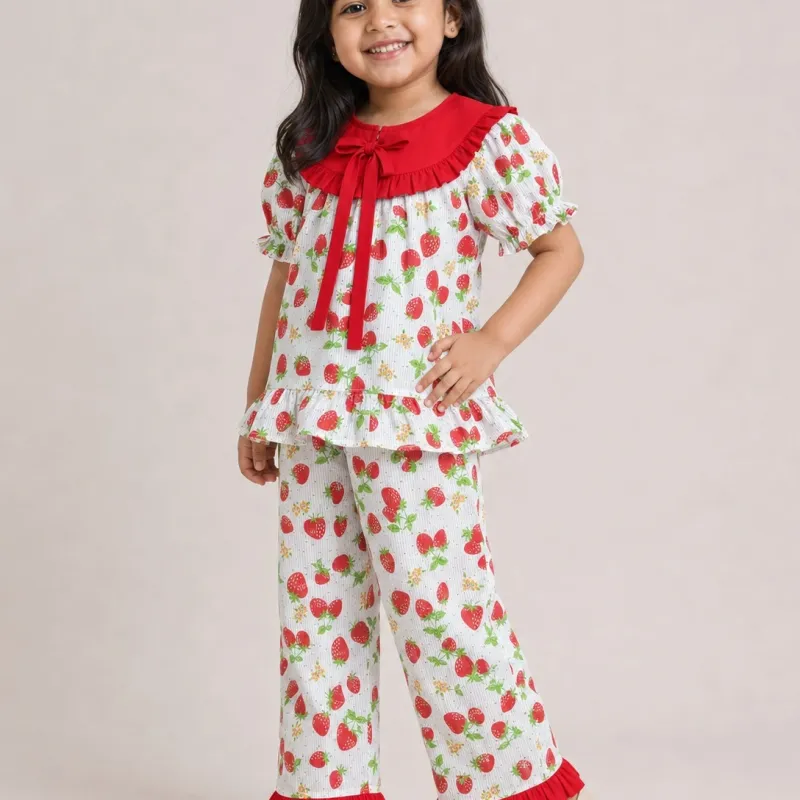 Girls Summer Special Floral Co-ords Set Wholesale Bangladesh Girls Summer Special Floral Co-ords Set Wholesale Bangladesh