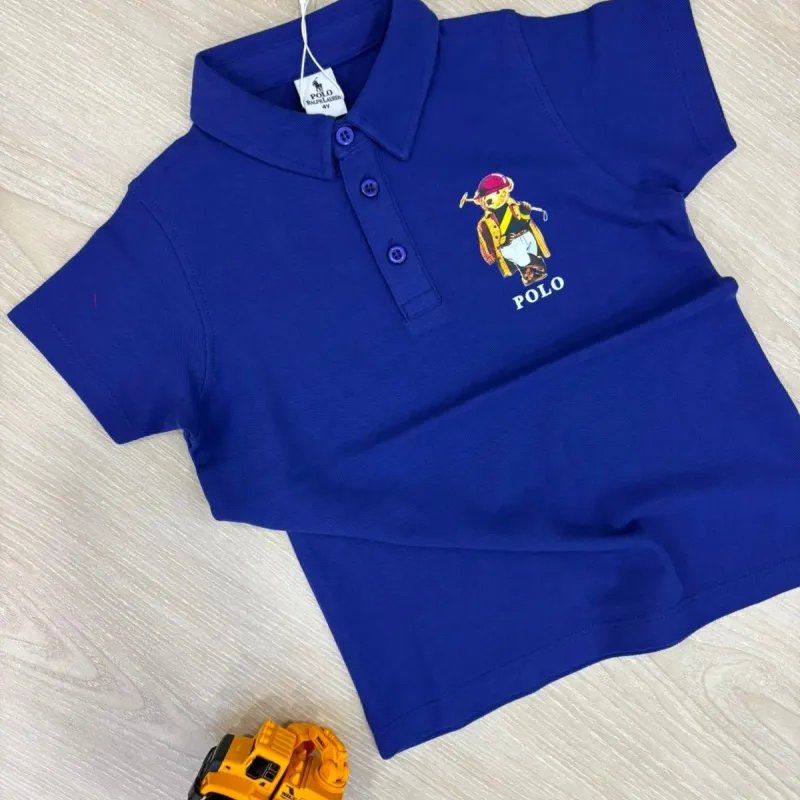 Boy’s Premium Bear Polo T-Shirt Wholesale Bangladesh