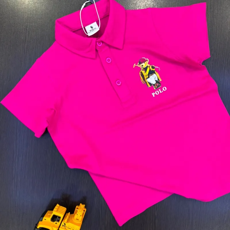 Boy’s Premium Bear Polo T-Shirt Wholesale Bangladesh