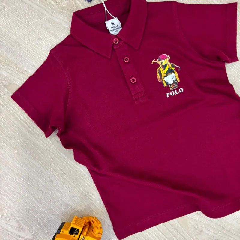 Boy’s Premium Bear Polo T-Shirt Wholesale Bangladesh