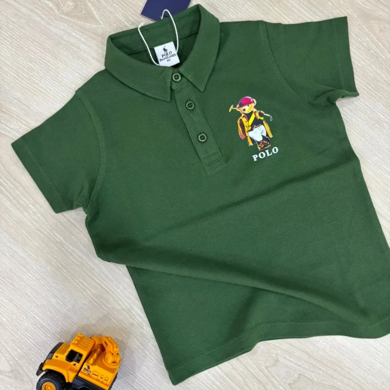 Boy’s Premium Bear Polo T-Shirt Wholesale Bangladesh