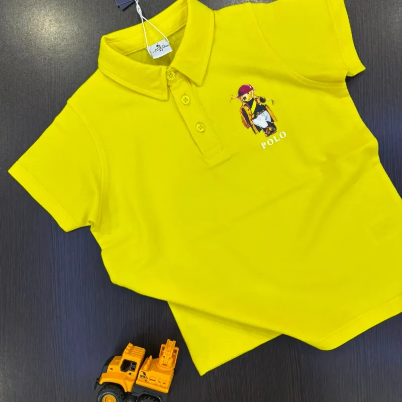 Boy’s Premium Bear Polo T-Shirt Wholesale Bangladesh