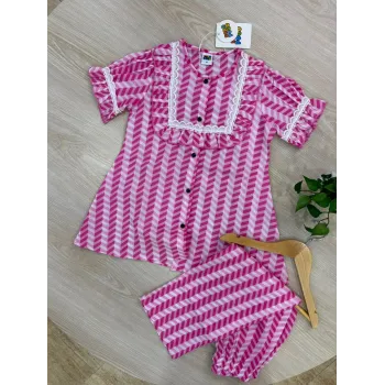 Girls Summer Special Floral Co-ords Set Wholesale Bangladesh