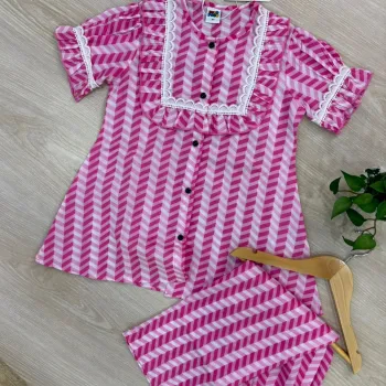 Girls Summer Special Floral Co-ords Set Wholesale Bangladesh