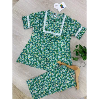 Girls Summer Special Floral Co-ords Set Wholesale Bangladesh