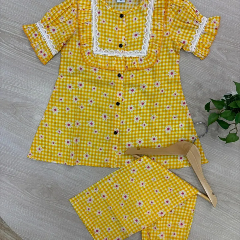 Girls Summer Special Floral Co-ords Set Wholesale Bangladesh Girls Summer Special Floral Co-ords Set Wholesale Bangladesh