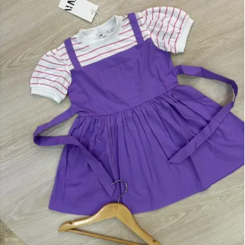 Girls’ Fancy Cotton Frock Wholesale Bangladesh
