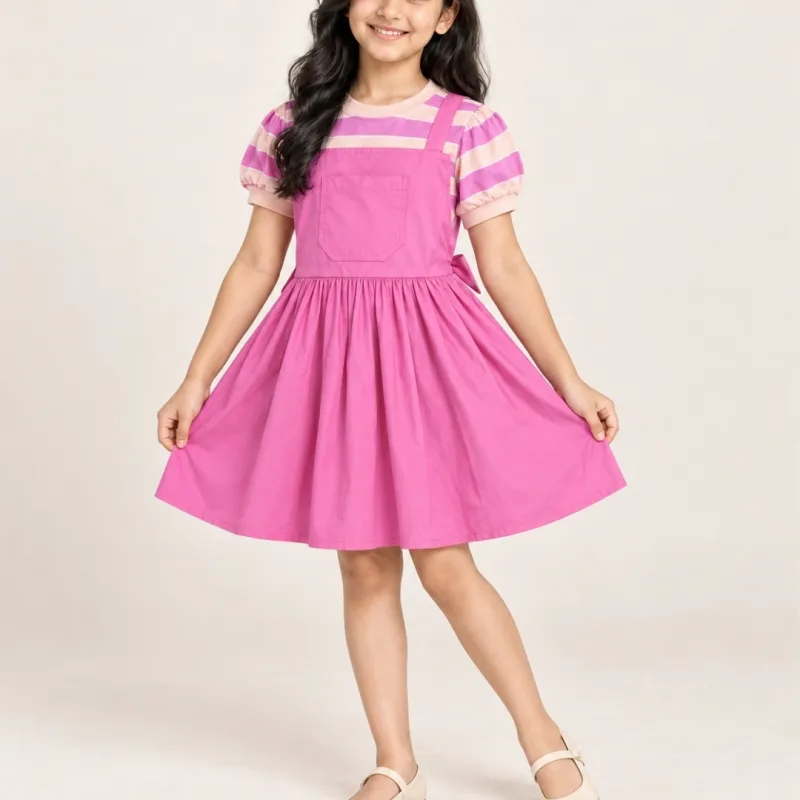 Girls’ Fancy Cotton Frock Wholesale Bangladesh