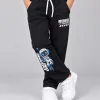 Boys' & Girls' Winter Terry Joggers with Giraffe Print — Wholesale Bangladesh