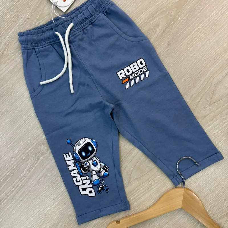 Boys' & Girls' Winter Terry Joggers with Giraffe Print — Wholesale Bangladesh