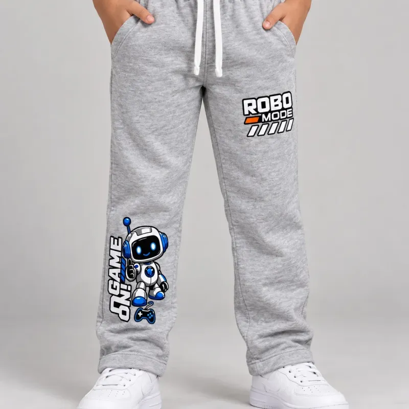 Boys' & Girls' Winter Terry Joggers with Giraffe Print — Wholesale Bangladesh