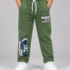 Boys' & Girls' Winter Terry Joggers with Giraffe Print — Wholesale Bangladesh
