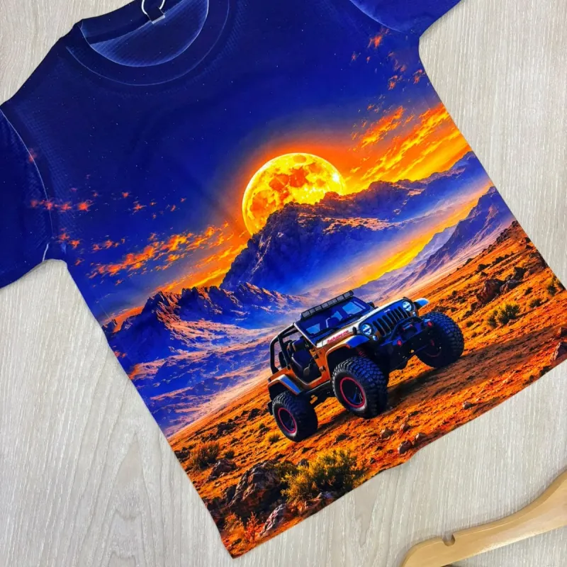 Boys' Premium All-Over Print Gaming T-Shirt (2–8 Years) — Wholesale Bangladesh