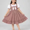 Girls' Premium Fancy Cotton Frock (8 Colours, 2–13 Years) — Wholesale Bangladesh