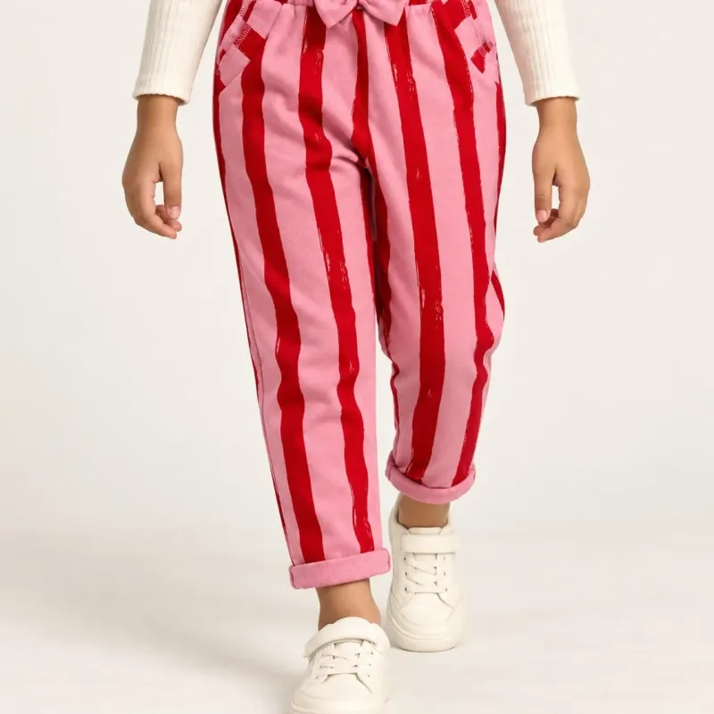 Girls' Soft French Terry Regular Pants (10+ Prints) — Wholesale Bangladesh