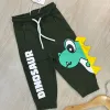 Boys' Premium French Terry Dino Joggers (12M-6Y, 8 Colours) — Wholesale Bangladesh