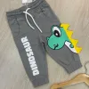 Boys' Premium French Terry Dino Joggers (12M-6Y, 8 Colours) — Wholesale Bangladesh