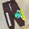 Boys' Premium French Terry Dino Joggers (12M-6Y, 8 Colours) — Wholesale Bangladesh