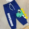 Boys' Premium French Terry Dino Joggers (12M-6Y, 8 Colours) — Wholesale Bangladesh