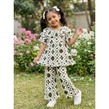 Girls Floral Co-ords Collection Summer Set Wholesale Bangladesh