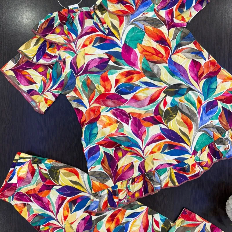 Girls Floral Co-ords Collection Summer Set Wholesale Bangladesh