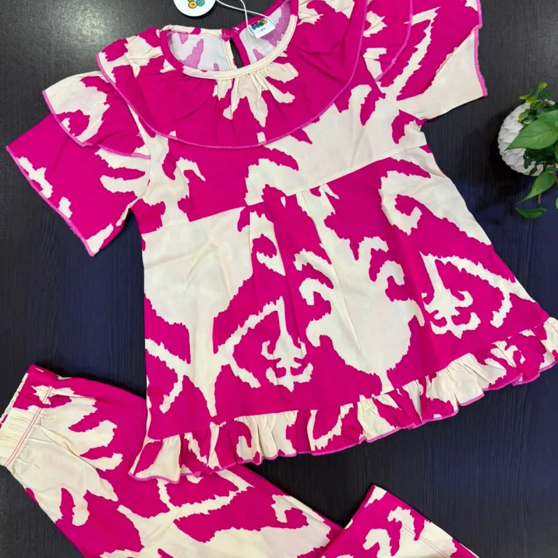 Girls Floral Co-ords Collection Summer Set Wholesale Bangladesh