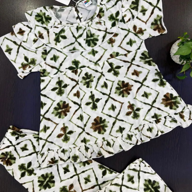 Girls Floral Co-ords Collection Summer Set Wholesale Bangladesh