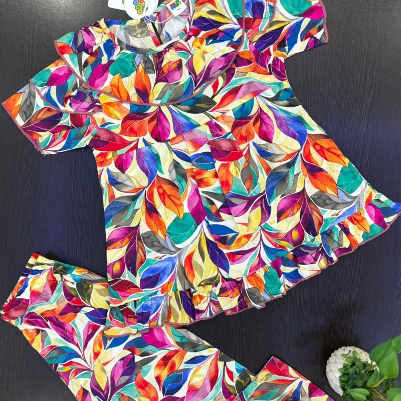 Girls Floral Co-ords Collection Summer Set Wholesale Bangladesh