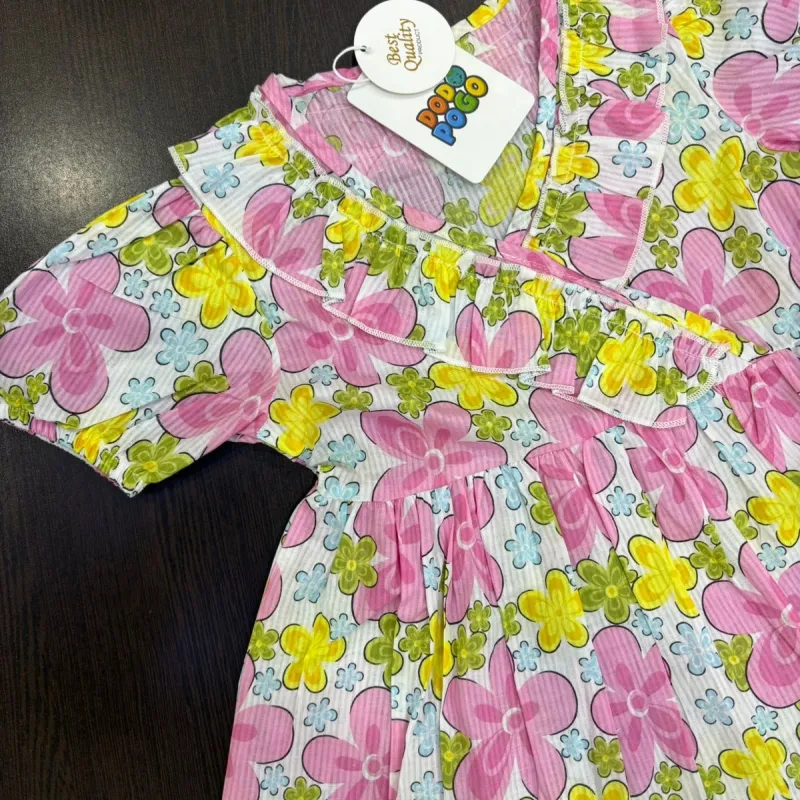 Summer Special Floral Co-ords Set for Girls Wholesale Bangladesh Summer Special Floral Co-ords Set for Girls Wholesale Bangladesh