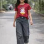 Girls Summer Special Premium Denim Palazzo Wholesale Bangladesh
